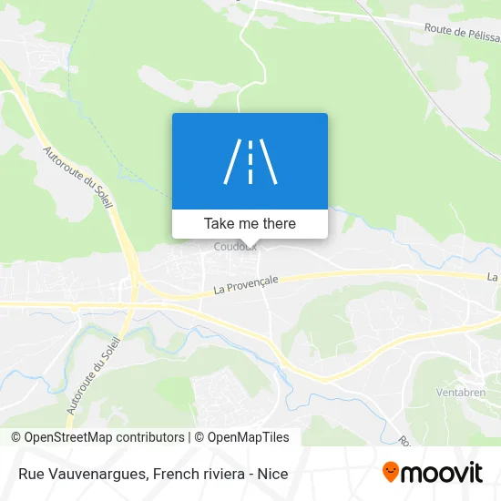 Rue Vauvenargues map