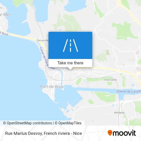 Rue Marius Desvoy map