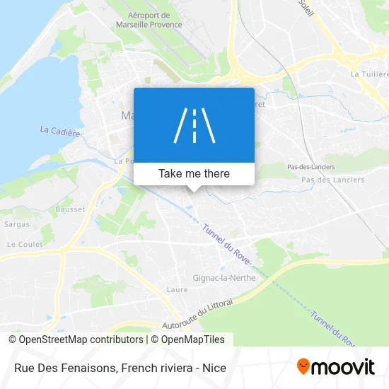 Rue Des Fenaisons map