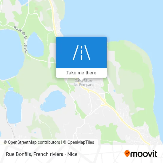Mapa Rue Bonfils