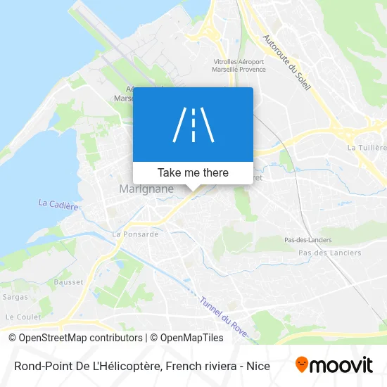 Rond-Point De L'Hélicoptère map