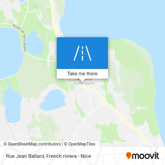 Rue Jean Ballard map