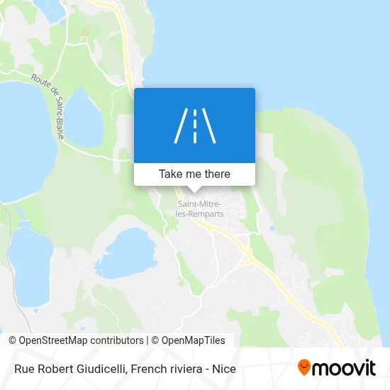 Rue Robert Giudicelli map