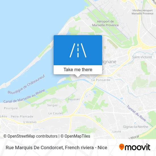 Rue Marquis De Condorcet map