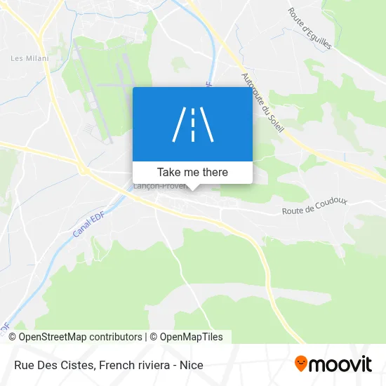 Rue Des Cistes map
