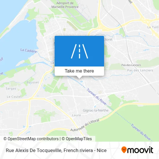 Rue Alexis De Tocqueville map