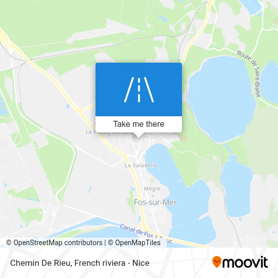 Chemin De Rieu map