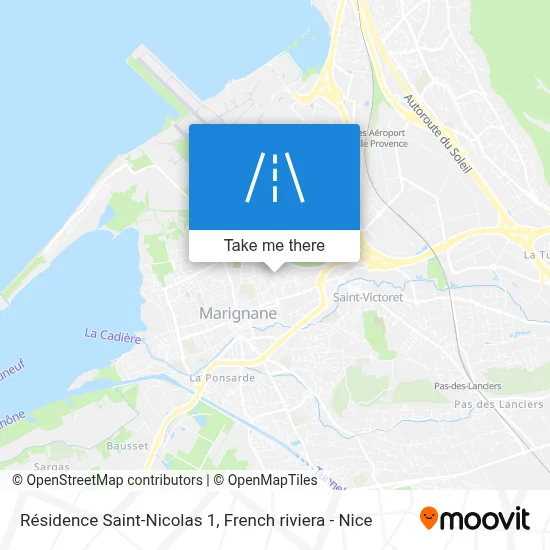 Résidence Saint-Nicolas 1 map