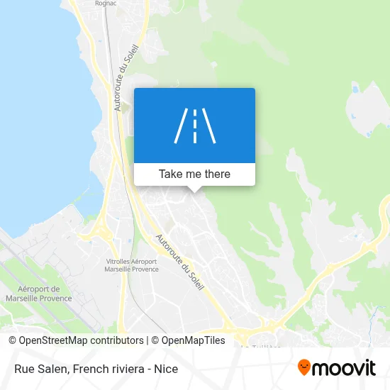 Mapa Rue Salen