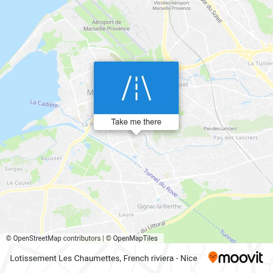 Lotissement Les Chaumettes map