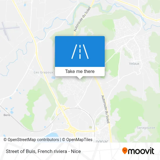 Rue Des Buis map