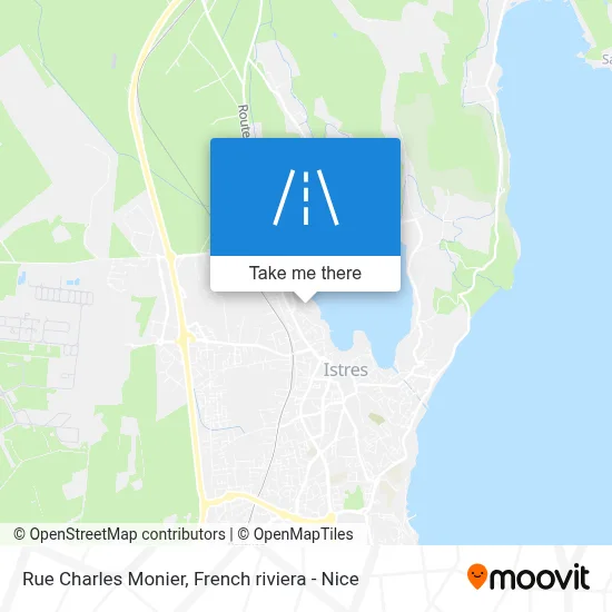 Mapa Rue Charles Monier