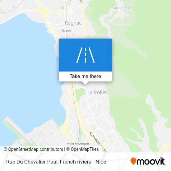 Mapa Rue Du Chevalier Paul