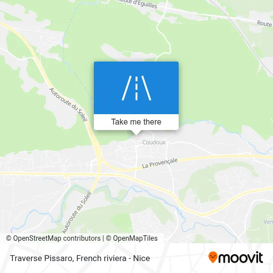 Traverse Pissaro map