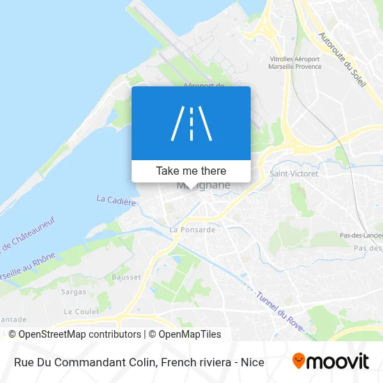 Mapa Rue Du Commandant Colin