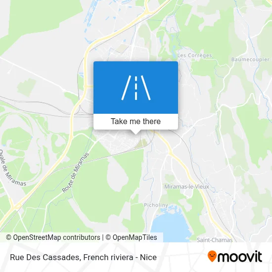 Rue Des Cassades map