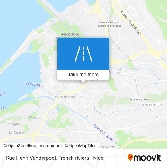 Rue Henri Vanderpool map