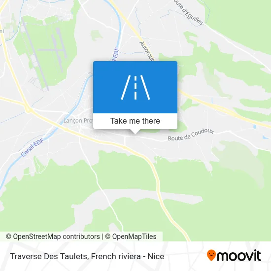 Traverse Des Taulets map