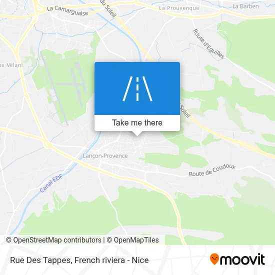 Rue Des Tappes map