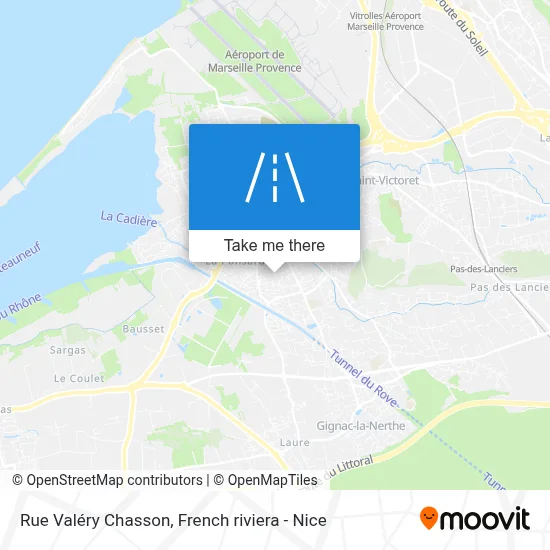 Mapa Rue Valéry Chasson