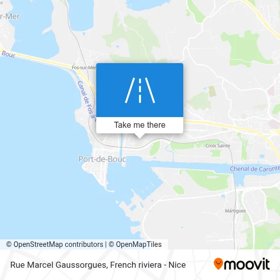 Rue Marcel Gaussorgues map