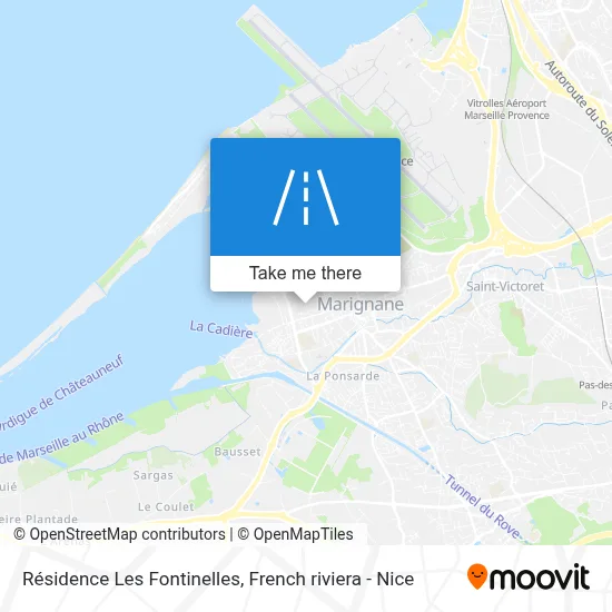 Résidence Les Fontinelles map