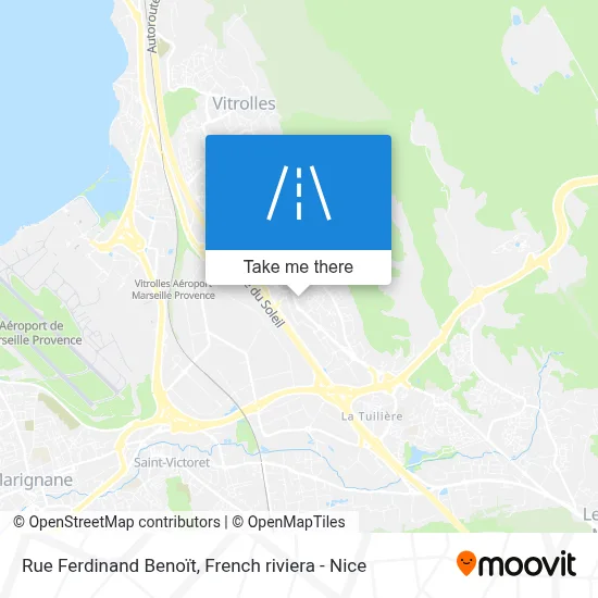 Rue Ferdinand Benoït map