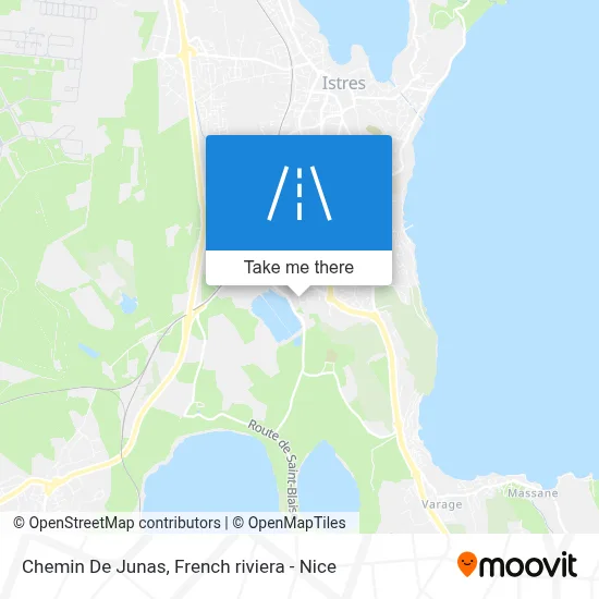 Chemin De Junas map
