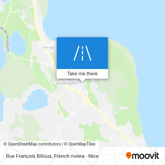 Rue François Billoux map