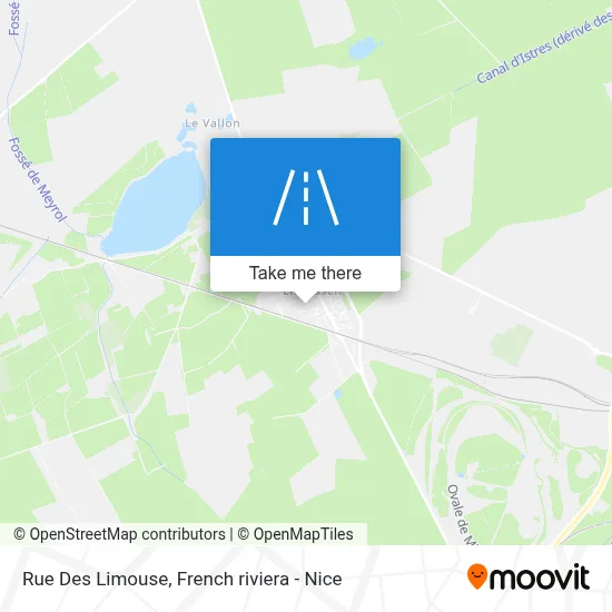 Mapa Rue Des Limouse