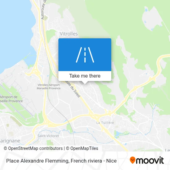 Place Alexandre Flemming map
