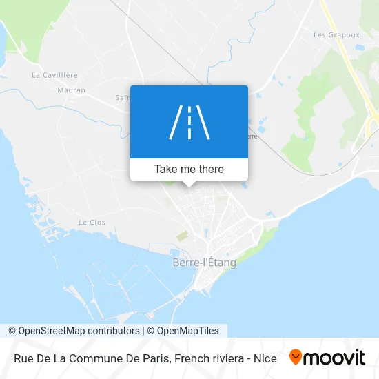 Rue De La Commune De Paris map
