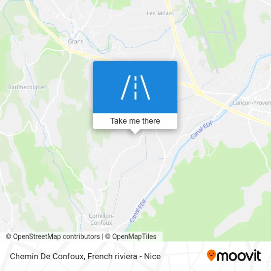Chemin De Confoux map