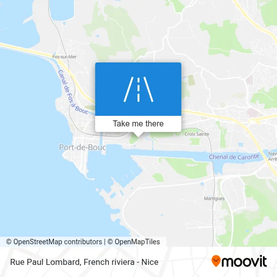 Rue Paul Lombard map