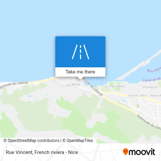 Mapa Rue Vincent