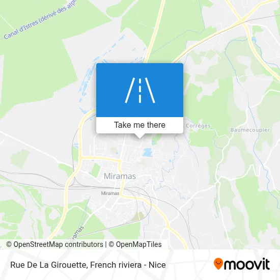Rue De La Girouette map