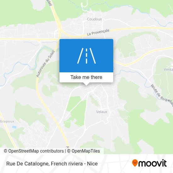 Rue De Catalogne map