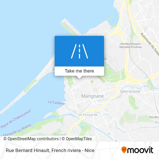 Rue Bernard Hinault map