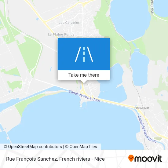 Rue François Sanchez map