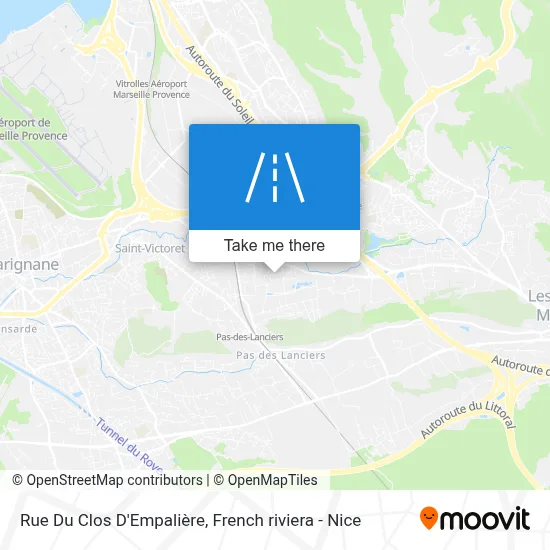 Rue Du Clos D'Empalière map