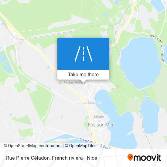 Rue Pierre Céladon map