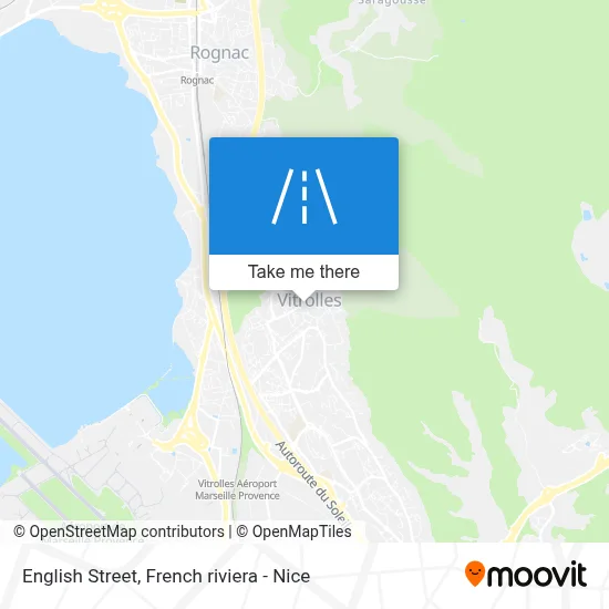 Mapa Rue De L'Anglais