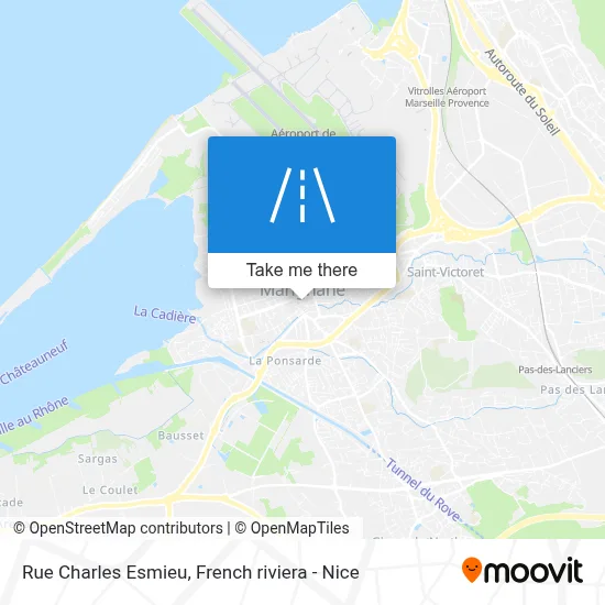 Rue Charles Esmieu map