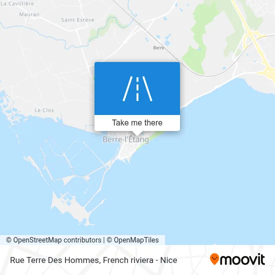 Rue Terre Des Hommes map