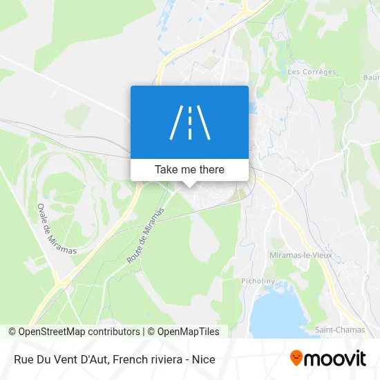 Rue Du Vent D'Aut map