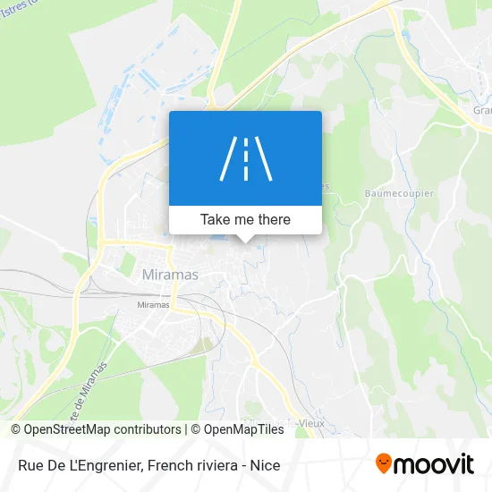 Rue De L'Engrenier map