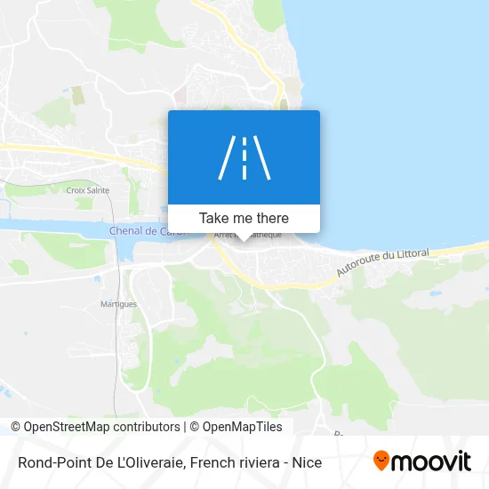 Rond-Point De L'Oliveraie map