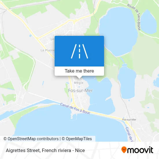 Rue Des Aigrettes map