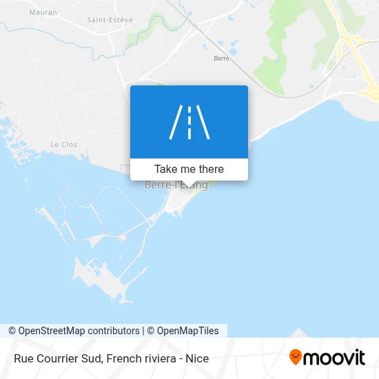 Rue Courrier Sud map