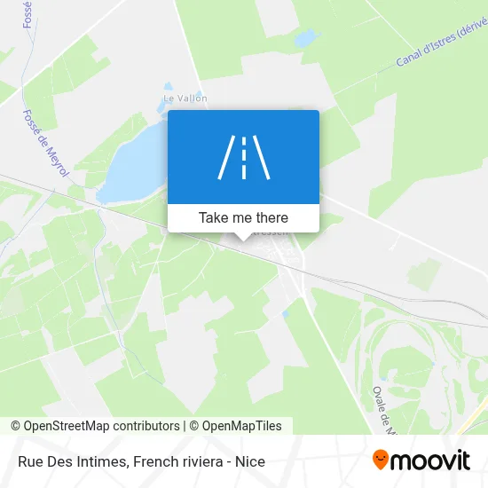 Mapa Rue Des Intimes